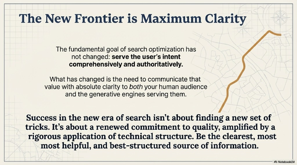 The New Frontier is Maximum Clarity